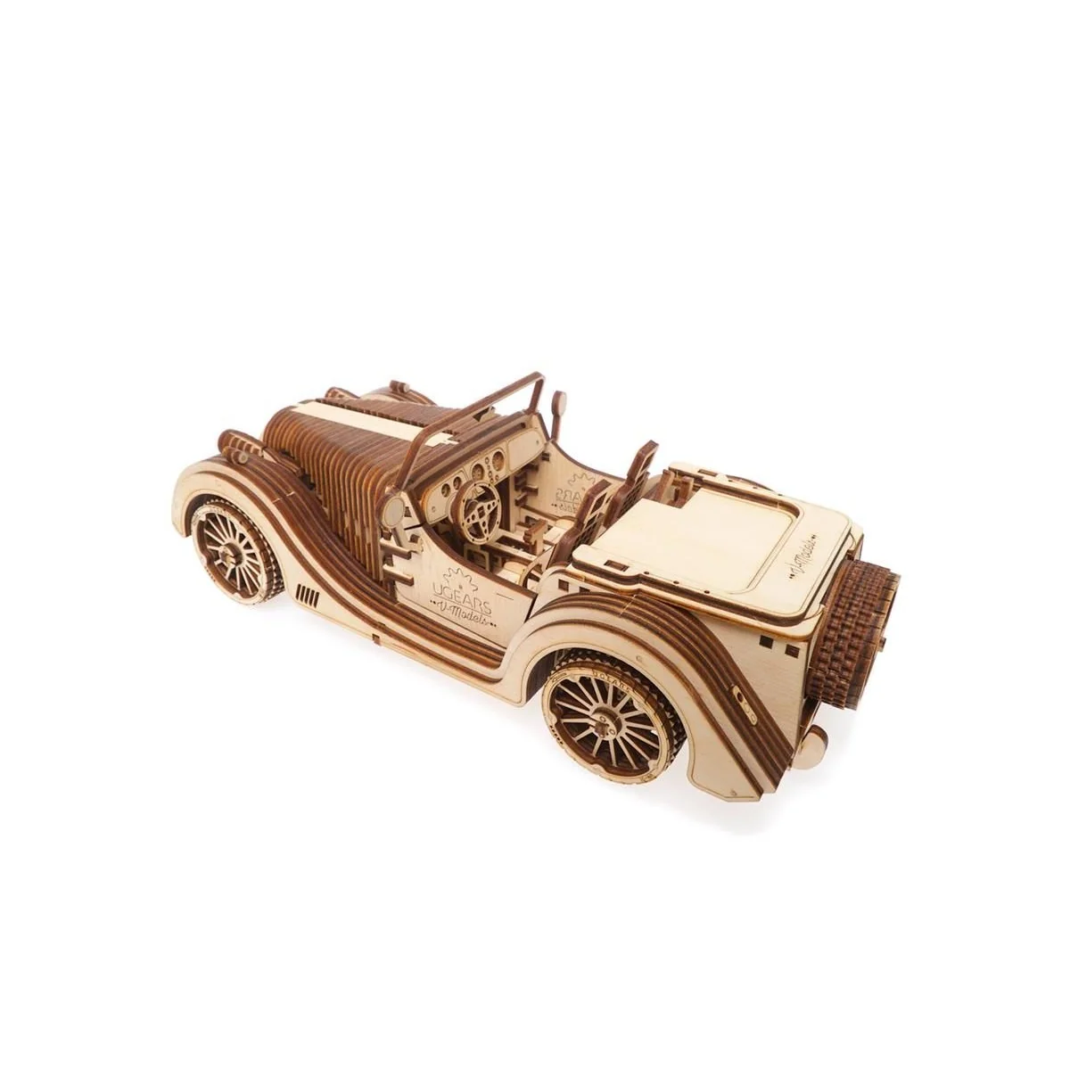 Roadster VM - 01 Puzzle 3D wood UGEARS UGEARS UG-70052 - 4