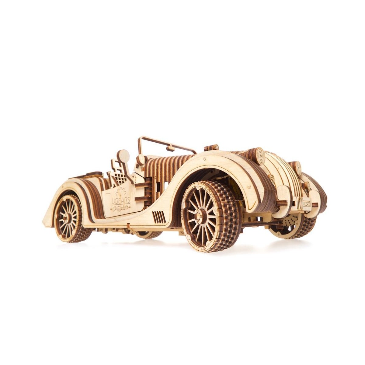 Roadster VM - 01 Puzzle 3D wood UGEARS UGEARS UG-70052 - 5