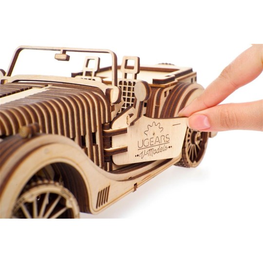 UG-70052-Roadster VM - 01 Puzzle 3D wood UGEARS - UG-70052