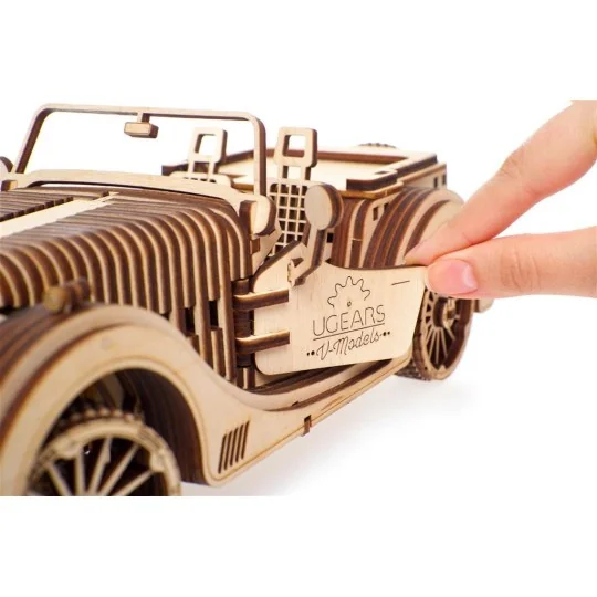 UG-70052-Roadster VM - 01 Puzzle 3D wood UGEARS - UG-70052