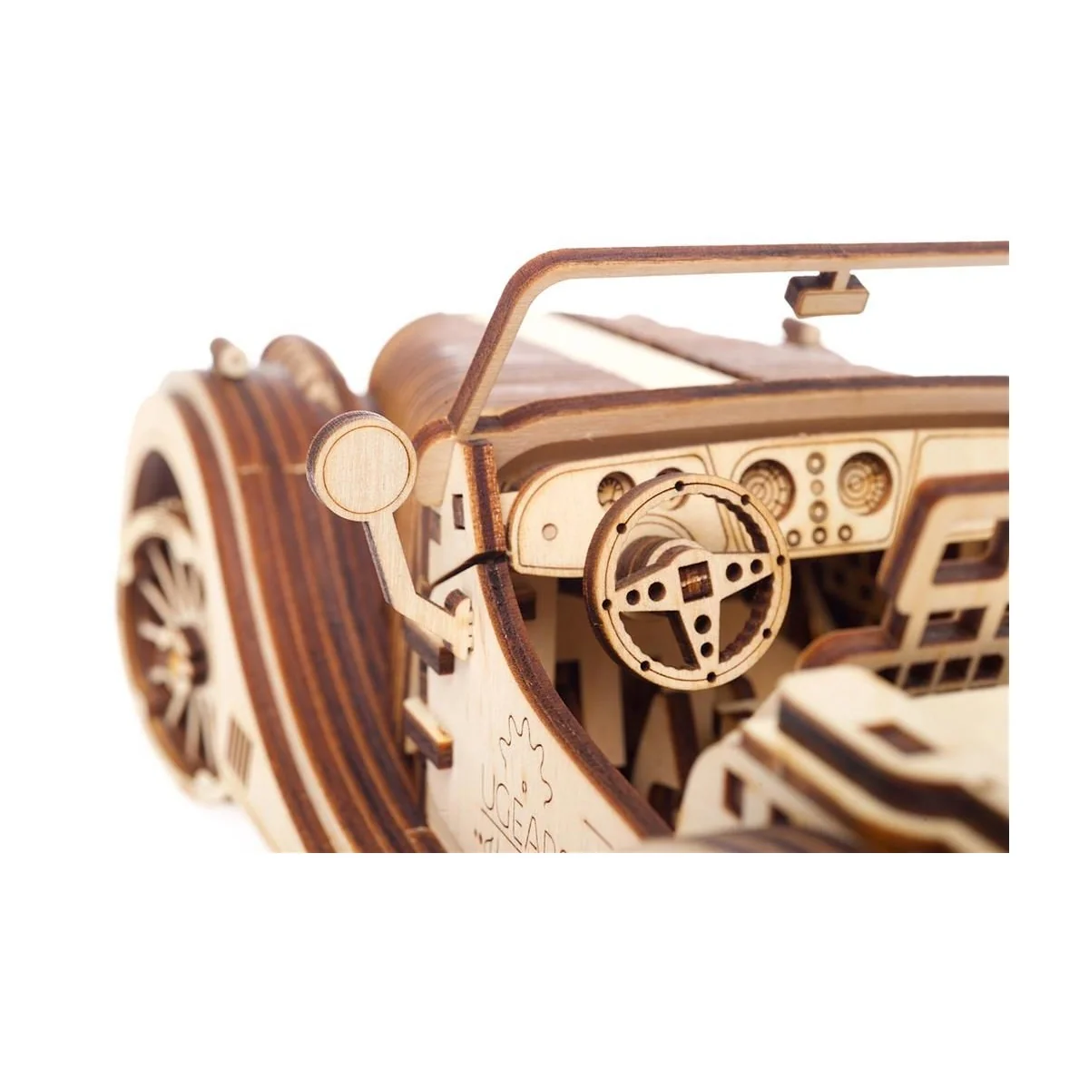 Roadster VM - 01 Puzzle 3D wood UGEARS UGEARS UG-70052 - 7