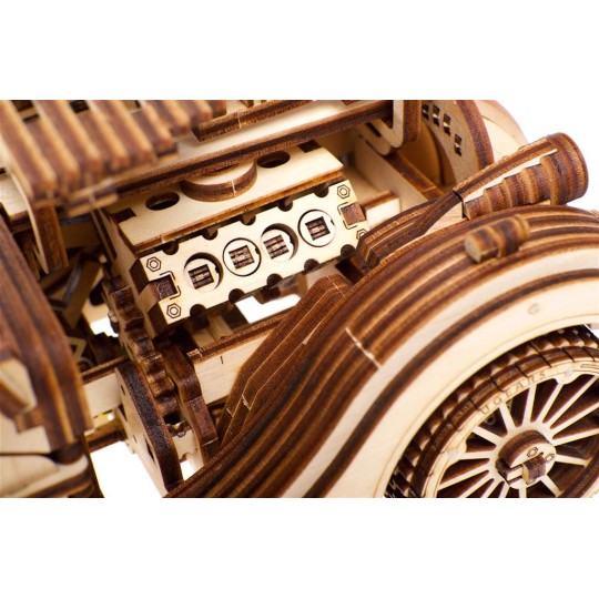 UG-70052-Roadster VM - 01 Puzzle 3D wood UGEARS