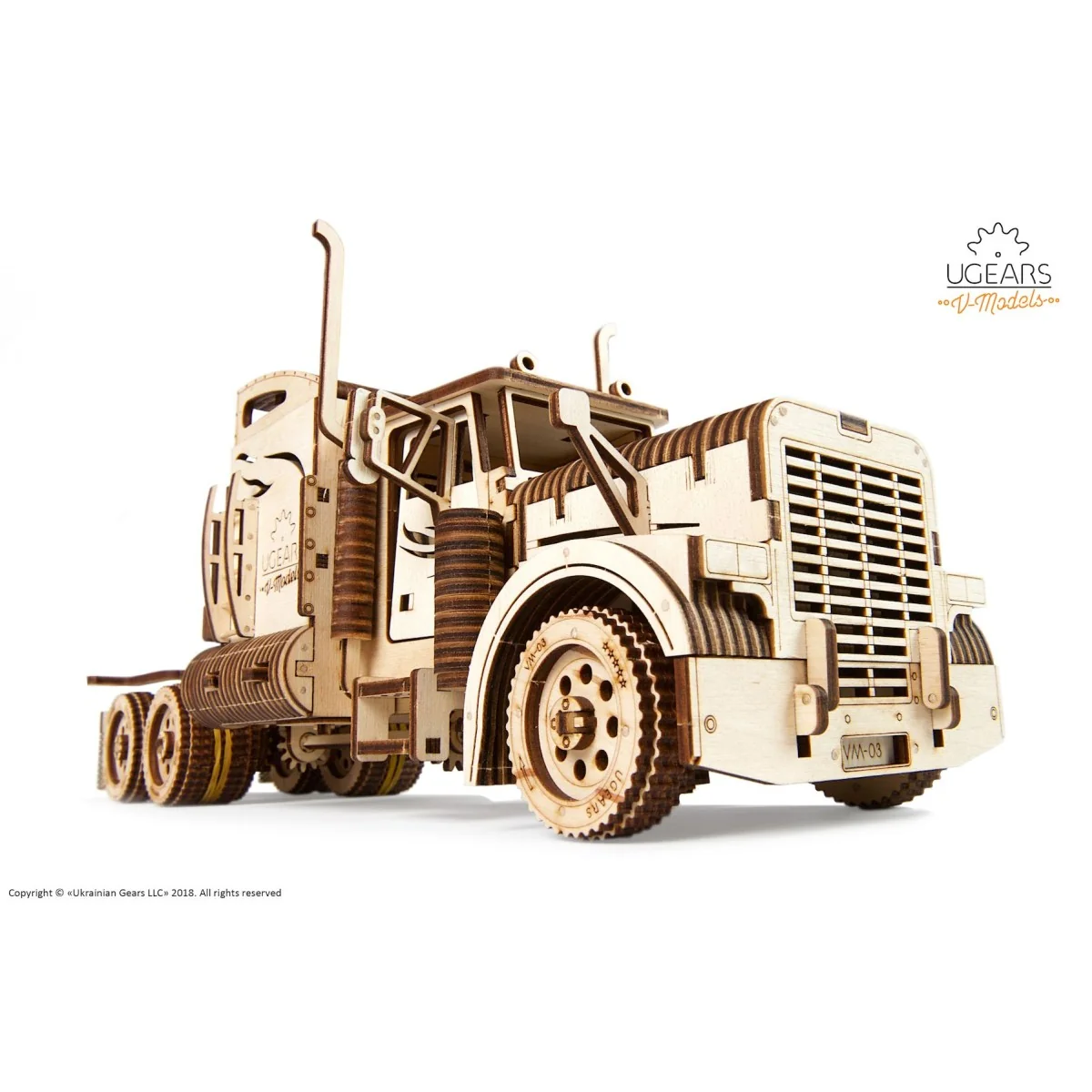 Truck Heavy Boy VM - 03 Puzzle 3D wood UGEARS UGEARS UG-70056 - 4
