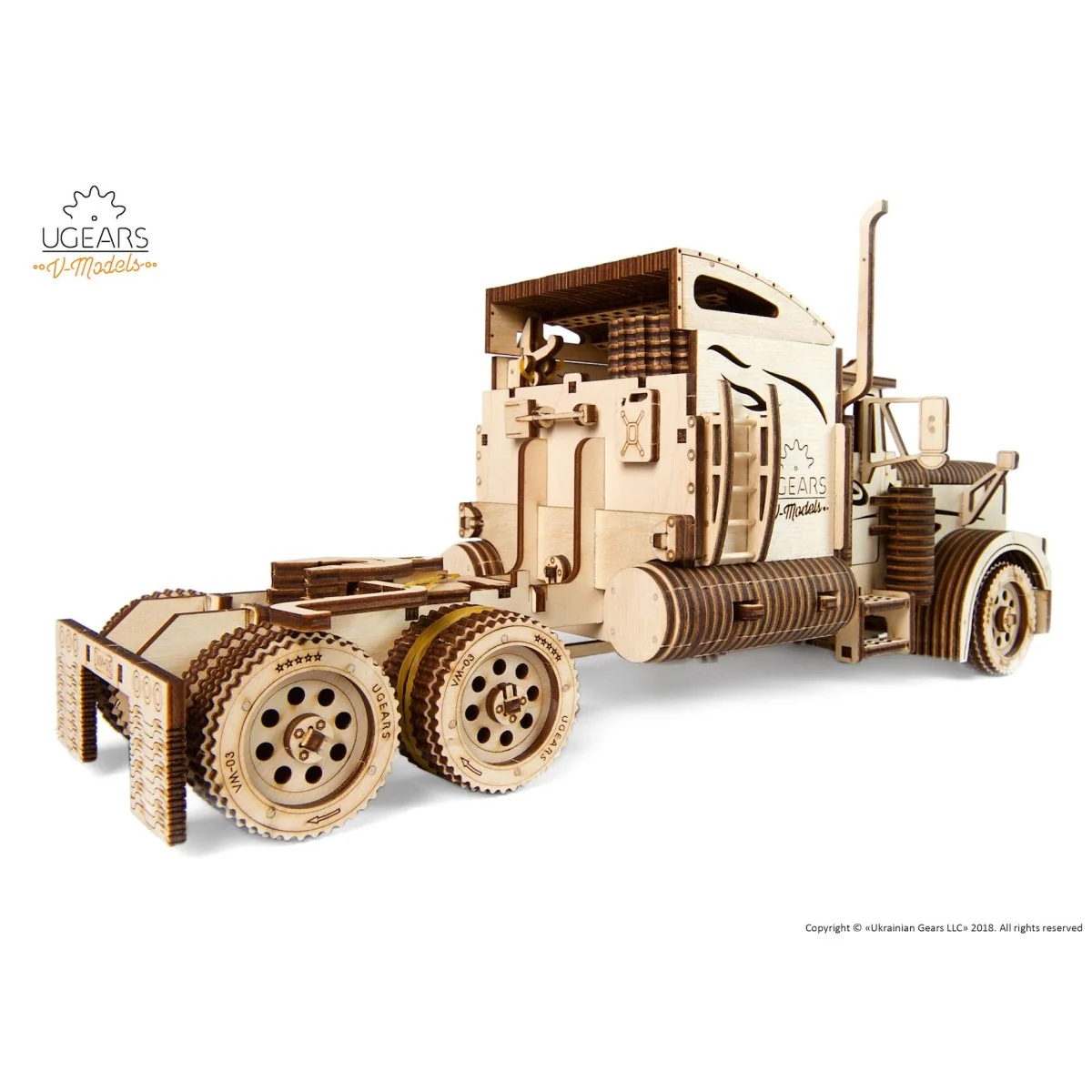 Truck Heavy Boy VM - 03 Puzzle 3D wood UGEARS UGEARS UG-70056 - 5 Truck Heavy Boy VM - 03 Puzzle 3D wood UGEARS UGEARS UG-70056 - 5