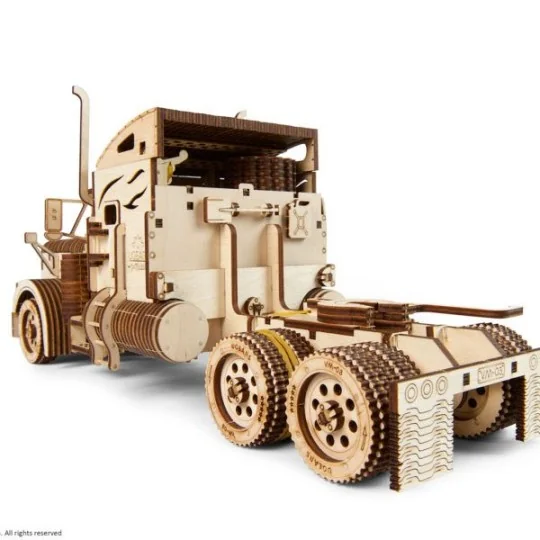 Truck Heavy Boy VM - 03 Puzzle 3D wood UGEARS UGEARS UG-70056 - 6 UG-70056-Truck Heavy Boy VM - 03 Puzzle 3D wood UGEARS - UG-70056