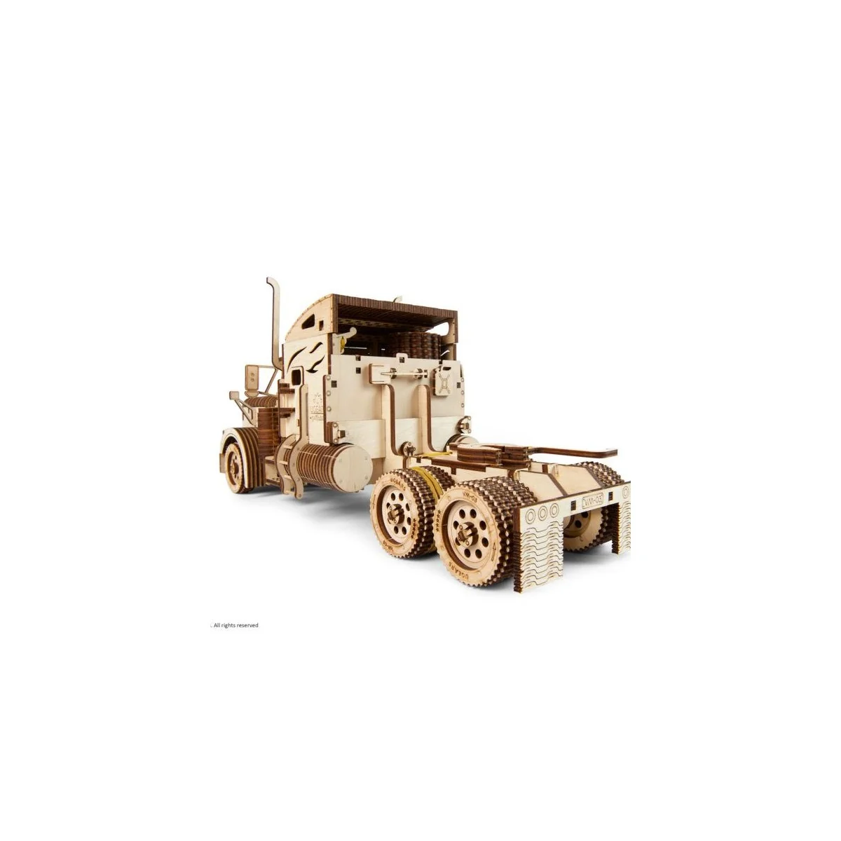 Truck Heavy Boy VM - 03 Puzzle 3D wood UGEARS UGEARS UG-70056 - 6