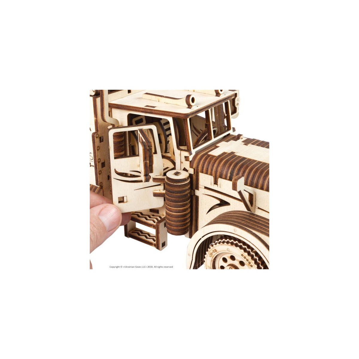 Truck Heavy Boy VM - 03 Puzzle 3D wood UGEARS UGEARS UG-70056 - 7
