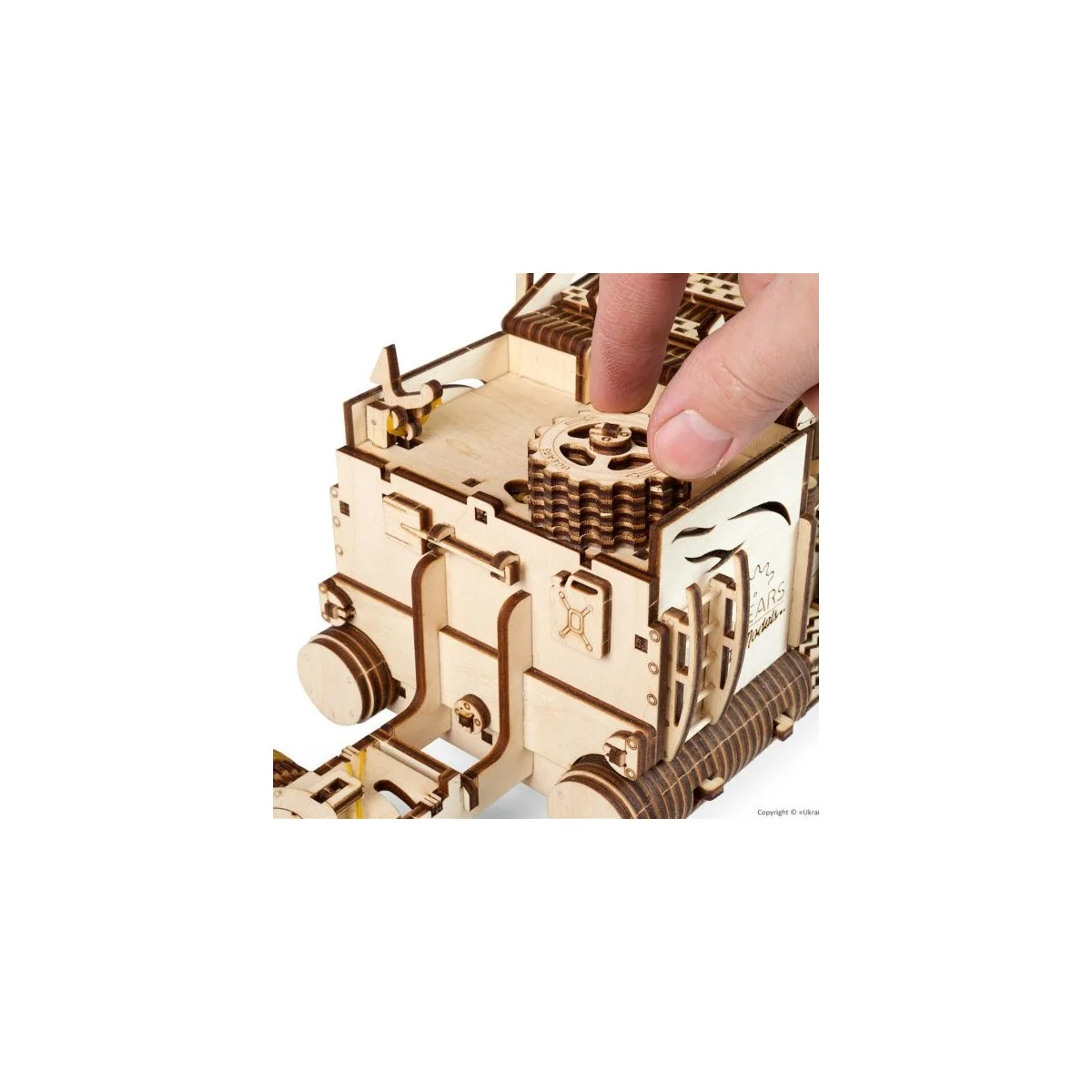 Truck Heavy Boy VM - 03 Puzzle 3D wood UGEARS UGEARS UG-70056 - 8 Truck Heavy Boy VM - 03 Puzzle 3D wood UGEARS UGEARS UG-70056 - 8