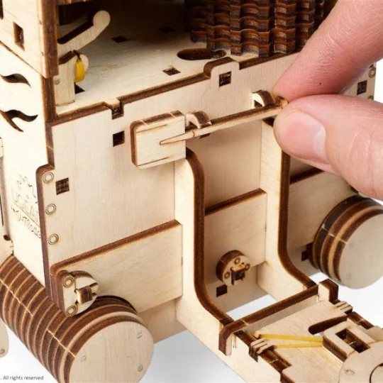 Truck Heavy Boy VM - 03 Puzzle 3D wood UGEARS UGEARS UG-70056 - 10 UG-70056-Truck Heavy Boy VM - 03 Puzzle 3D wood UGEARS - UG-70056