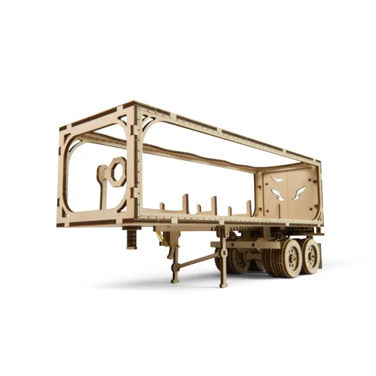 UG-70057-VM-03 truck trailer Puzzle 3D wood UGEARS