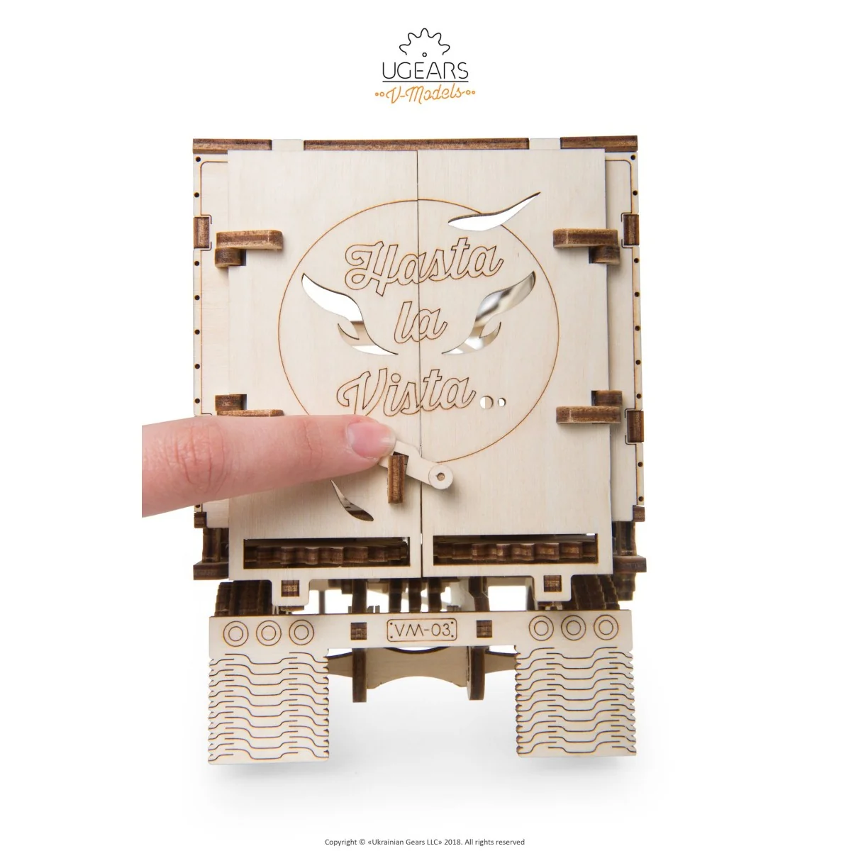 Remorque de camion VM-03 Puzzle 3D bois UGEARS UGEARS UG-70057 - 3