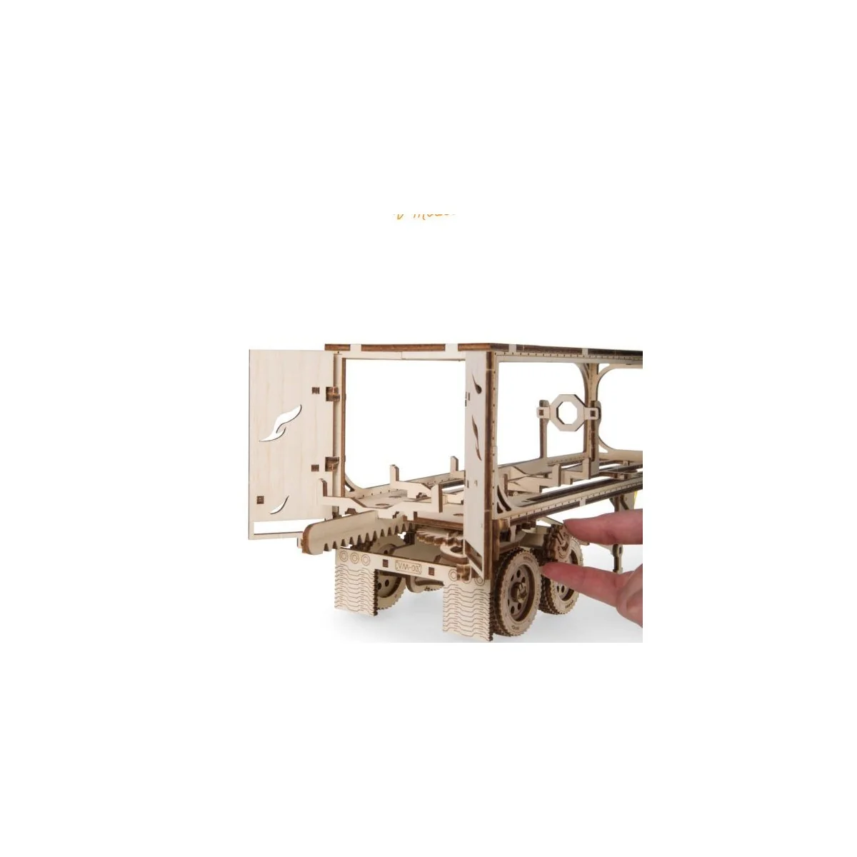 VM-03 truck trailer Puzzle 3D wood UGEARS UGEARS UG-70057 - 5 VM-03 truck trailer Puzzle 3D wood UGEARS UGEARS UG-70057 - 5