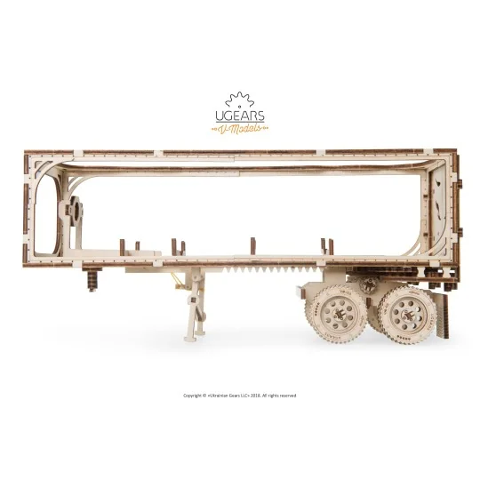VM-03 truck trailer Puzzle 3D wood UGEARS UGEARS UG-70057 - 6 UG-70057-VM-03 truck trailer Puzzle 3D wood UGEARS - UG-70057