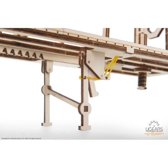 UG-70057-VM-03 truck trailer Puzzle 3D wood UGEARS
