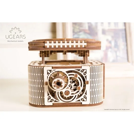 Setting at Secrets Puzzle 3D wood UGEARS UGEARS UG-70031 - 4 UG-70031-Setting at Secrets Puzzle 3D wood UGEARS - UG-70031