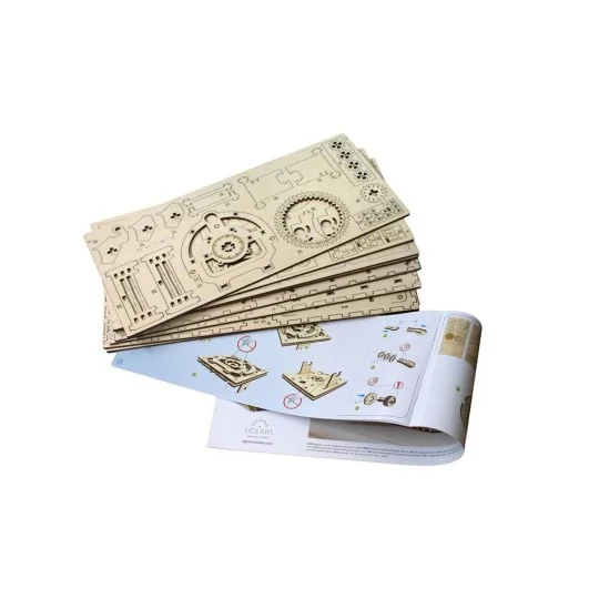 UG-70031-Écrin à Secrets Puzzle 3D bois UGEARS