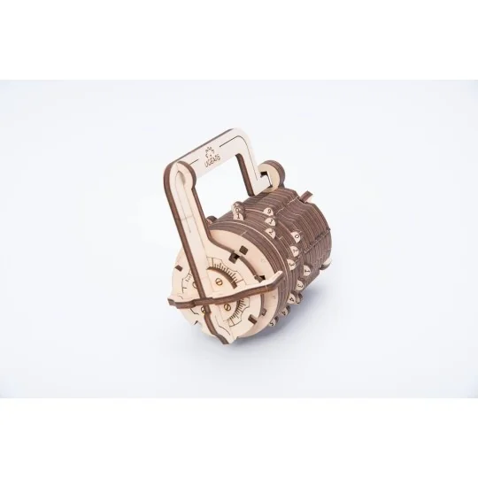 UG-70020-Lock combination Cryptex Puzzle 3D wood UGEARS