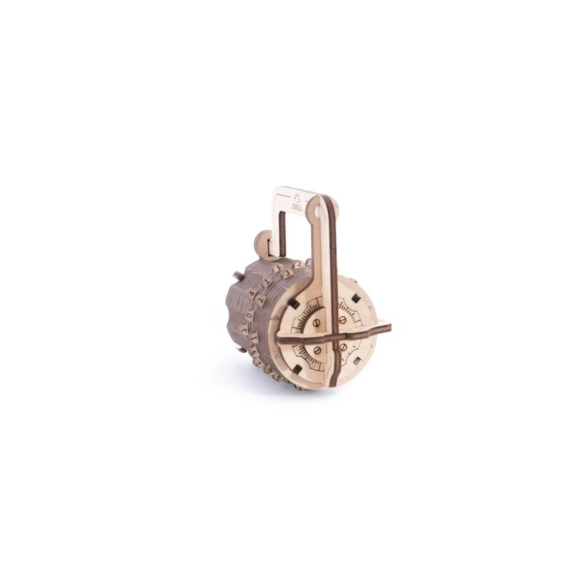 Serrure à combinaison Cryptex Puzzle 3D bois UGEARS UGEARS UG-70020 - 3 Serrure à combinaison Cryptex Puzzle 3D bois UGEARS UGEARS UG-70020 - 3