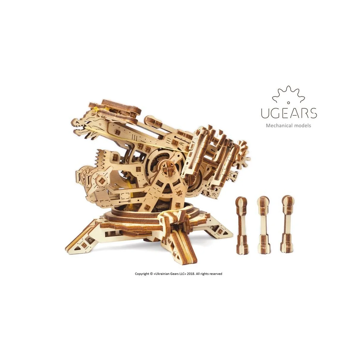 Tour to crossbow Puzzle 3D wood UGEARS UGEARS UG-70048 - 5