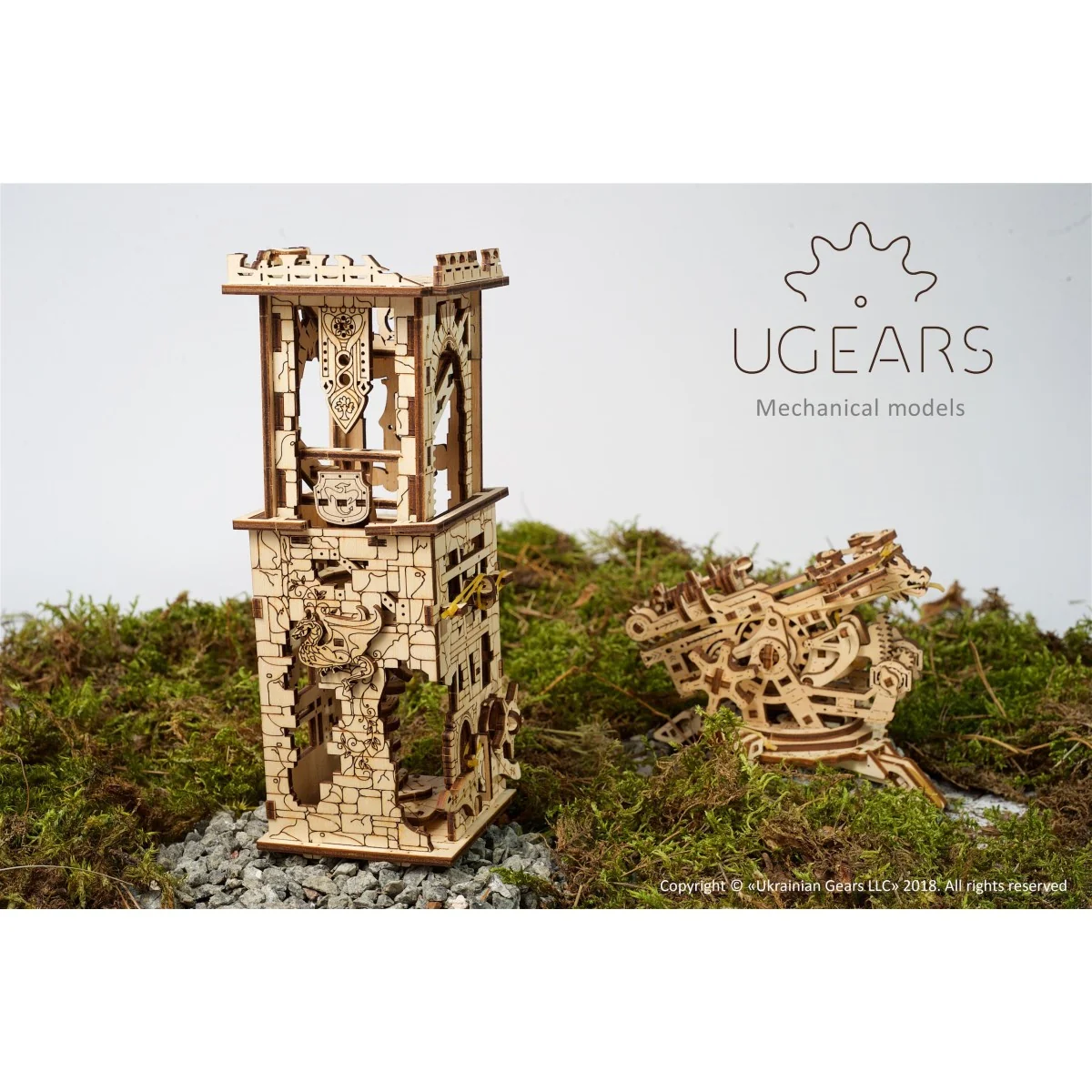 Tour à Arbalète Puzzle 3D bois UGEARS UGEARS UG-70048 - 7