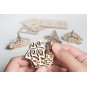 UG-70035-U - Fidget boats Puzzle 3D wood UGEARS - UG-70035