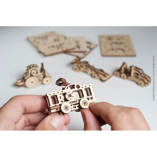 U Fidget vehicles Puzzle 3D wood UGEARS UGEARS UG-70033 - 2 UG-70033-U Fidget vehicles Puzzle 3D wood UGEARS - UG-70033