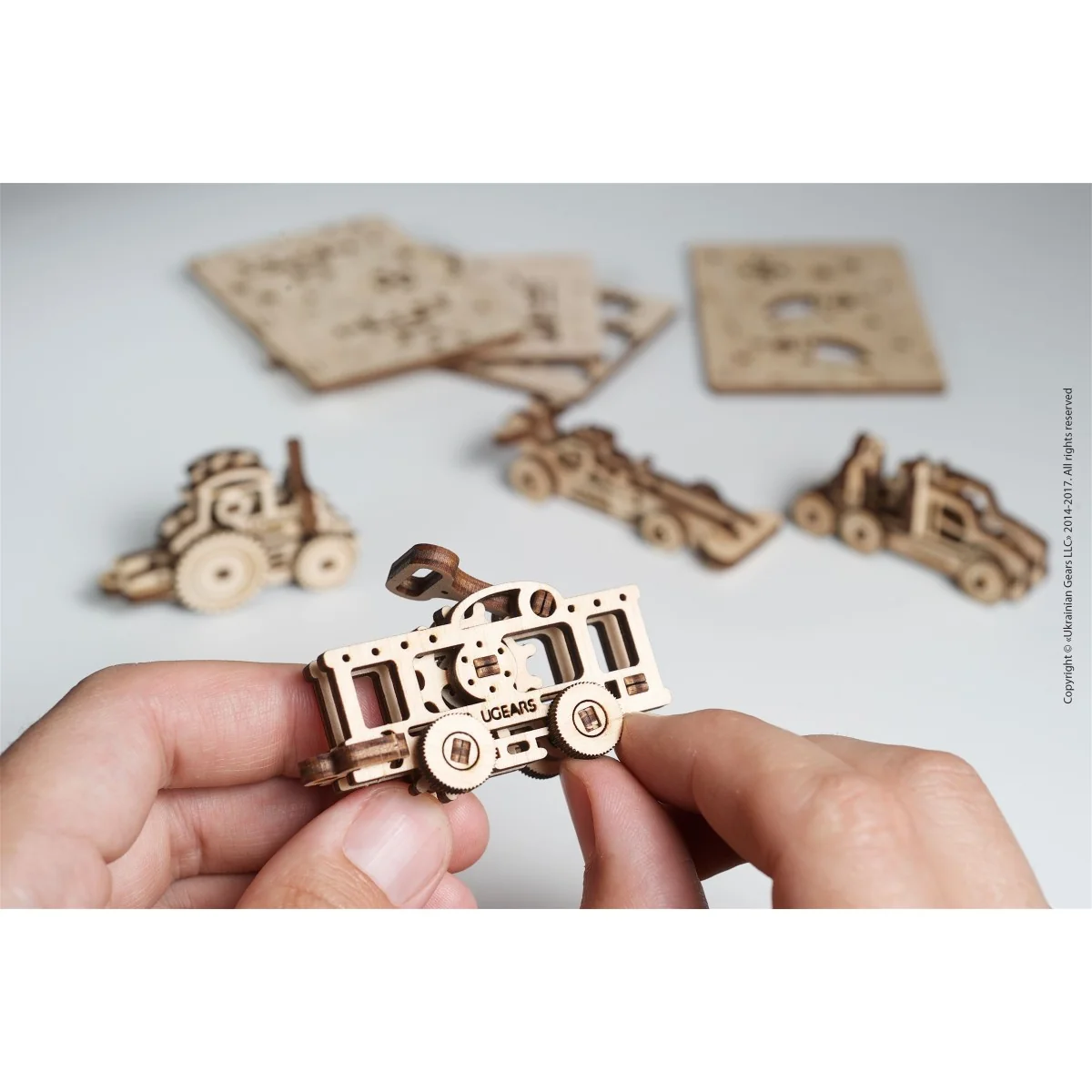 U-Fidget Véhicules Puzzle 3D bois UGEARS UGEARS UG-70033 - 2 U-Fidget Véhicules Puzzle 3D bois UGEARS UGEARS UG-70033 - 2