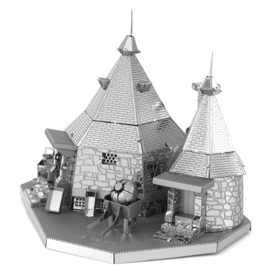 MMS441-Hutte de Hagrid Harry Potter Metal Earth