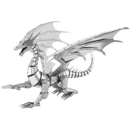 Iconx Silver Dragon Metal Earth Metal Earth ICX023 - 1