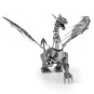 ICX023-Iconx Silver Dragon Metal Earth - ICX023