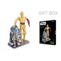 MMG276-Coffret R2-D2 et C-3PO Star Wars Metal Earth