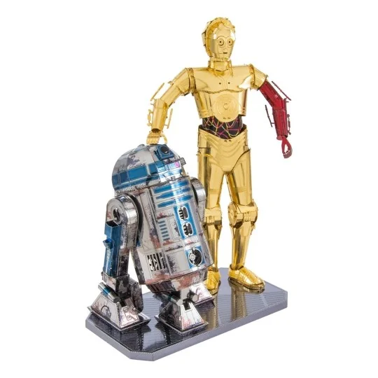 MMG276-Coffret R2-D2 et C-3PO Star Wars Metal Earth