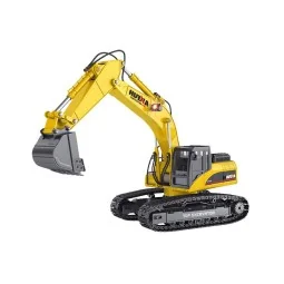 Pelleteuse RC full métal 23CH V4 1/14 2.4Ghz - HuiNa HuiNa Toys CY1580 - 1
