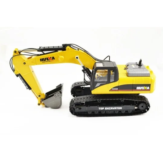Full metal RC excavator 23CH V4 1/14 2.4Ghz - HuiNa HuiNa Toys CY1580 - 2 CY1580-Full metal RC excavator 23CH V4 1/14 2.4Ghz - HuiNa - CY1580