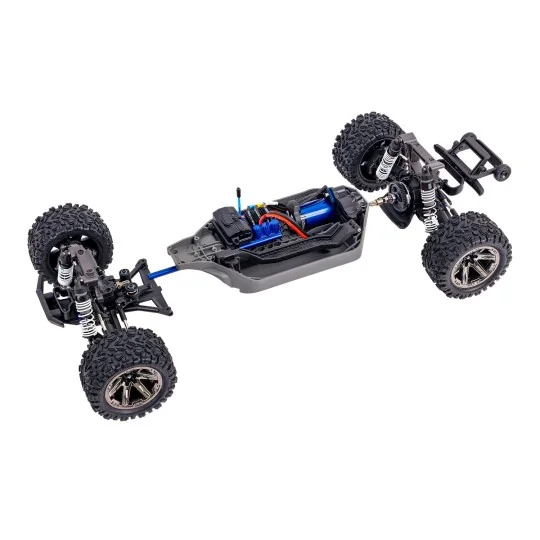 TRX-67376-4-Rustler 4x4 HD VXL TSM TQi ID 1/10 RTR Traxxas - TRX-67376-4