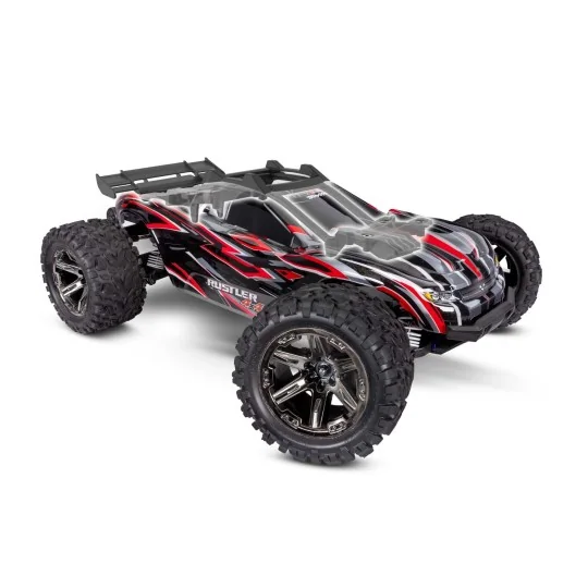 TRX-67376-4-Rustler 4x4 HD VXL TSM TQi ID 1/10 RTR Traxxas - TRX-67376-4