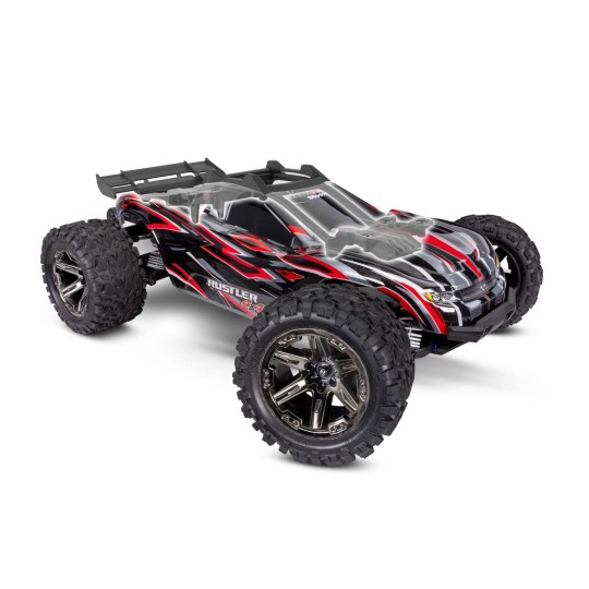 TRX-67376-4-Rustler 4x4 HD VXL TSM TQi ID 1/10 RTR Traxxas