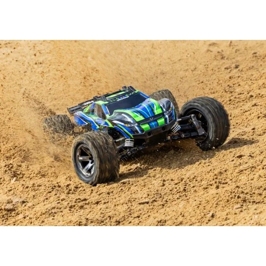 TRX-67376-4-Rustler 4x4 HD VXL TSM TQi ID 1/10 RTR Traxxas - TRX-67376-4