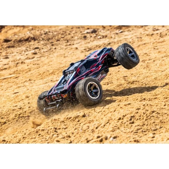 TRX-67376-4-Rustler 4x4 HD VXL TSM TQi ID 1/10 RTR Traxxas - TRX-67376-4