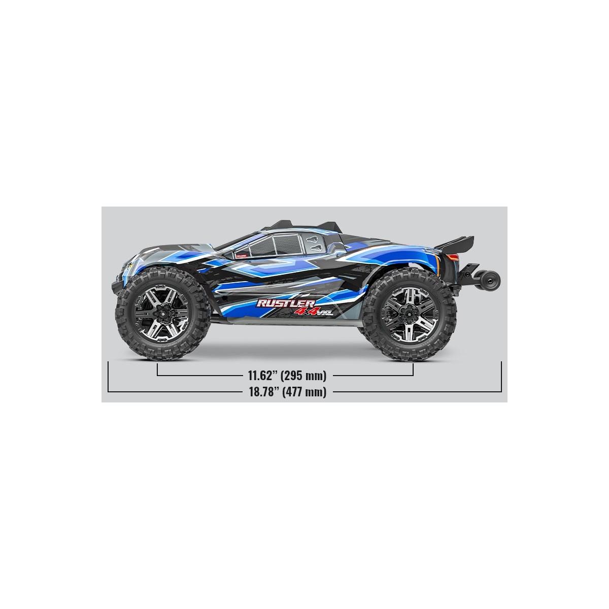 Rustler 4x4 HD VXL TSM TQi ID 1/10 RTR Traxxas Traxxas TRX-67376-4 - 25