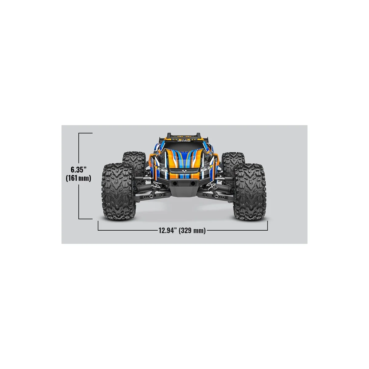 Rustler 4x4 HD VXL TSM TQi ID 1/10 RTR Traxxas Traxxas TRX-67376-4 - 26