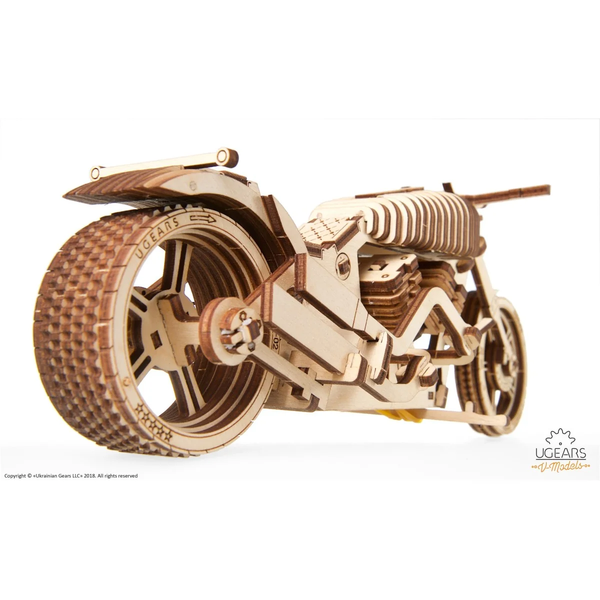 Bike VM - 02 Puzzle 3D wood UGEARS UGEARS UG-70051 - 4 Bike VM - 02 Puzzle 3D wood UGEARS UGEARS UG-70051 - 4