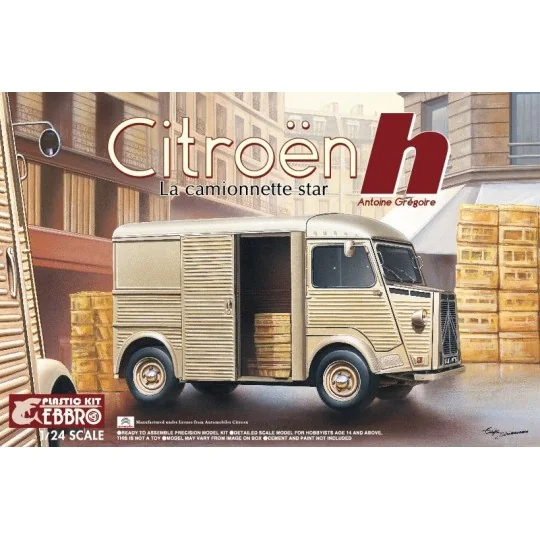 Citroën Type H 1/24 Ebbro Ebbro 25007 - 1 25007-Citroën Type H 1/24 Ebbro - 25007