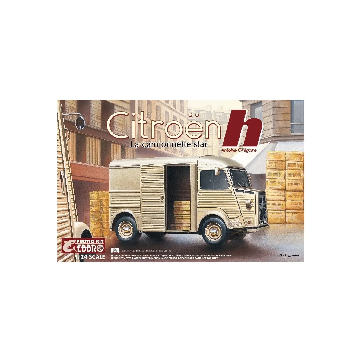 Citroën Type H 1/24 Ebbro Ebbro 25007 - 1 Citroën Type H 1/24 Ebbro Ebbro 25007 - 1