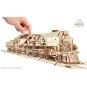 Locomotive steam train V-Express Puzzle 3D wood UGEARS UGEARS UG-70058 - 3 UG-70058-Locomotive steam train V-Express Puzzle 3D wood UGEARS - UG-70058