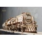 UG-70058-Locomotive à vapeur train V-Express Puzzle 3D bois UGEARS