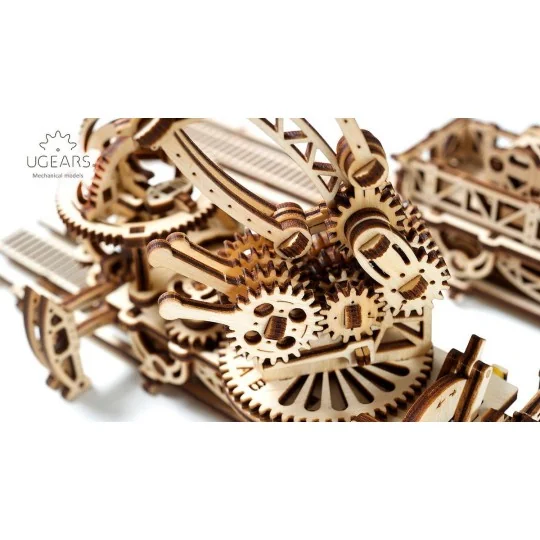 Manipulator, crane rail Puzzle 3D wood UGEARS UGEARS UG-70032 - 2 UG-70032-Manipulator, crane rail Puzzle 3D wood UGEARS - UG-70032