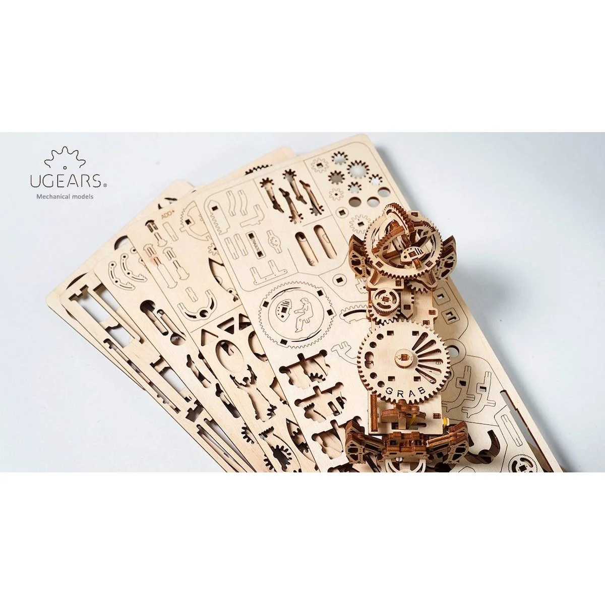 Manipulator, crane rail Puzzle 3D wood UGEARS UGEARS UG-70032 - 6 Manipulator, crane rail Puzzle 3D wood UGEARS UGEARS UG-70032 - 6