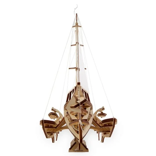 UG-70059-Bateau voilier Trimaran Mérihobus Puzzle 3D bois UGEARS - UG-70059