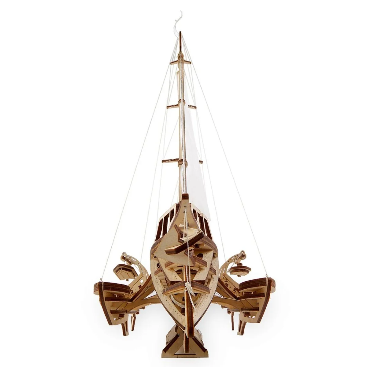 Bateau voilier Trimaran Mérihobus Puzzle 3D bois UGEARS UGEARS UG-70059 - 5